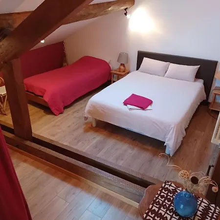 Alojamento de Acomodação e Pequeno-almoço 2 Au Calme à La Maison Des Bambous Dijon